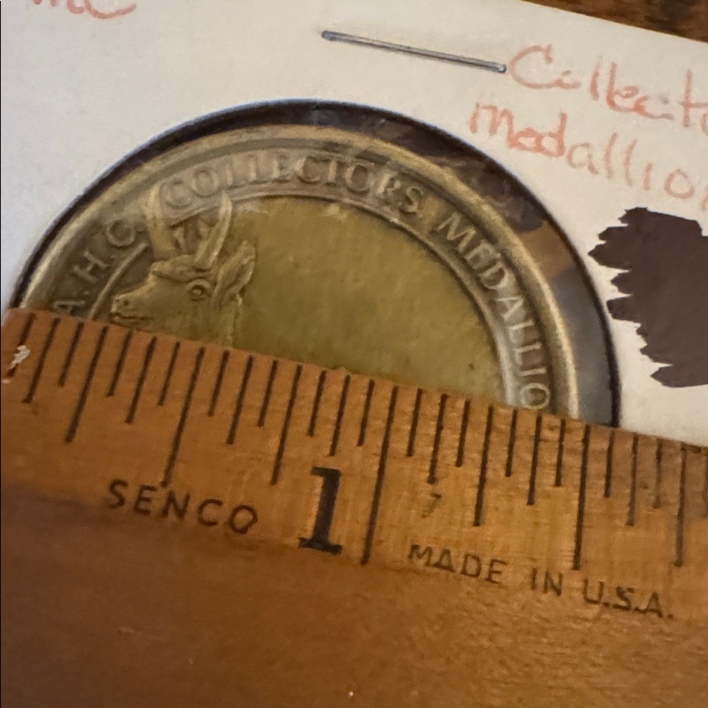 NAHC Collectors Medallion • Antelope • Big Game Collectors Series - Picture 5 of 5